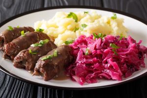 Rez Rindsrouladen Mit Kraut