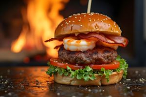Rez Surf And Turf Burger